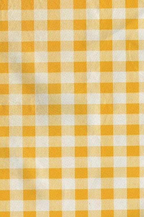 Jaune à carreaux