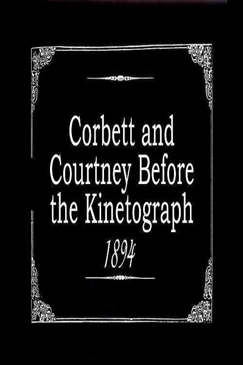 Corbett e Courtney Antes do Cinetógrafo