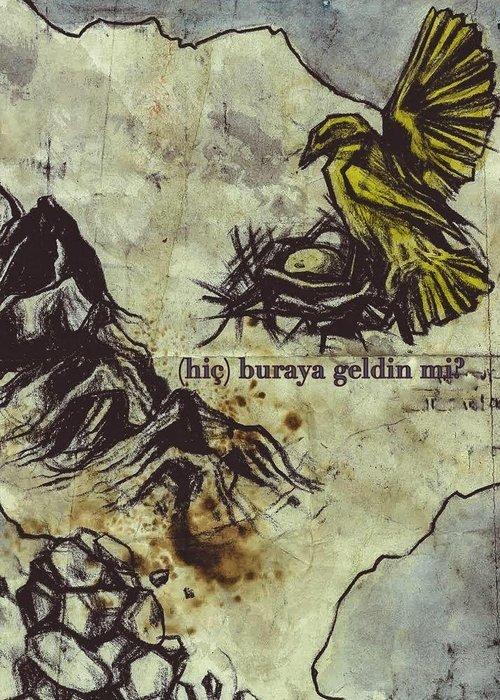 (hiç) buraya geldin mi?
