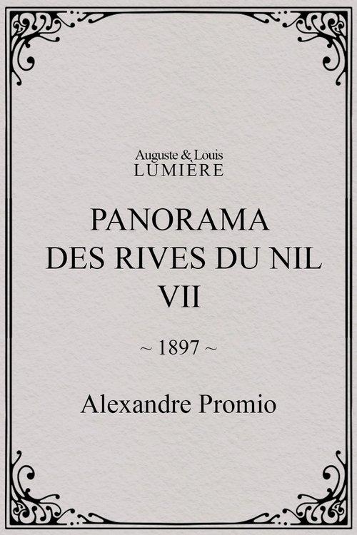 Panorama des rives du Nil, [VII]