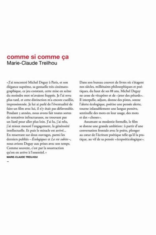 Comme si, comme ça