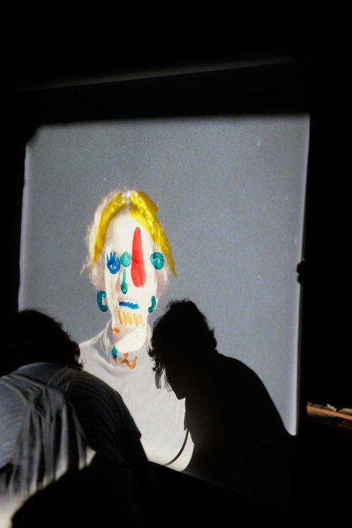 Retrato sentado