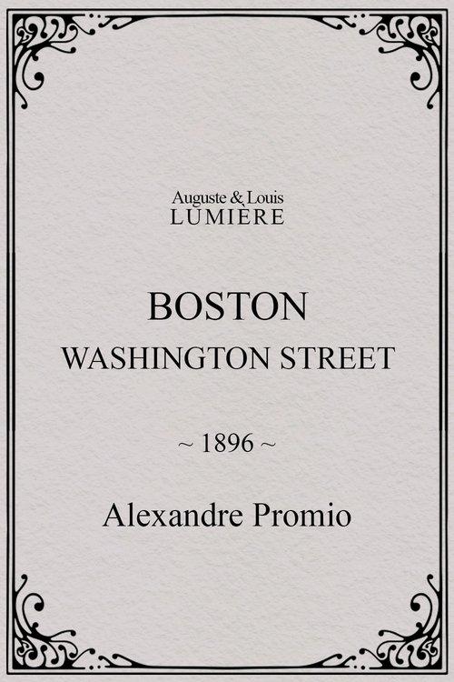 Boston, Washington street