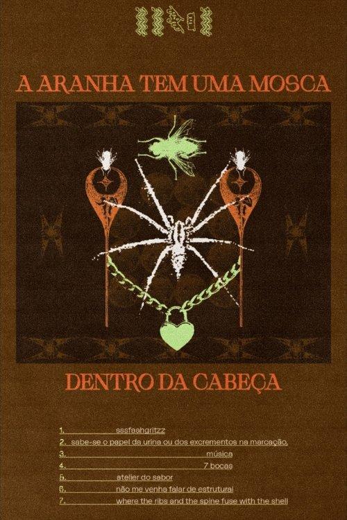 A aranha tem uma mosca dentro da cabeça