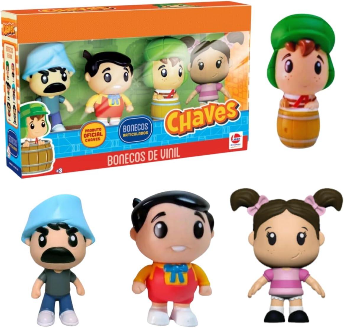 Bonecos Chaves Madruga,Nhonho popis, Chaves
