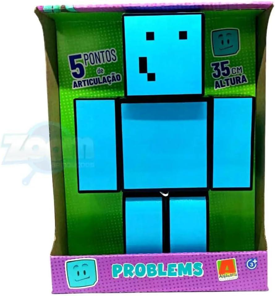Boneco Problems 25cm - Minecraft