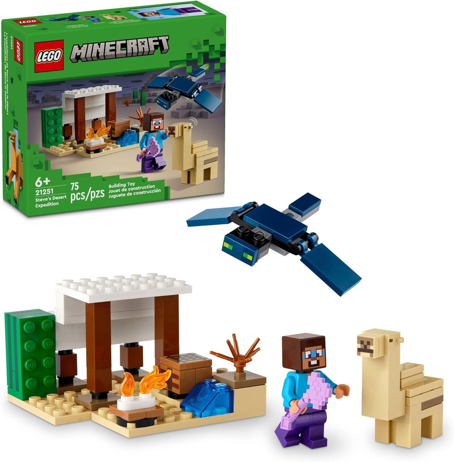 LEGO Minecraft – Expedição do Steve ao Deserto