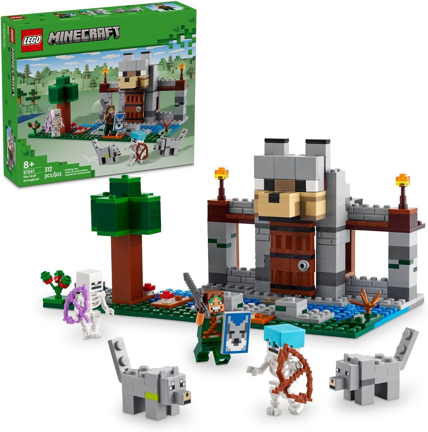 LEGO Minecraft A Fortaleza dos Lobos