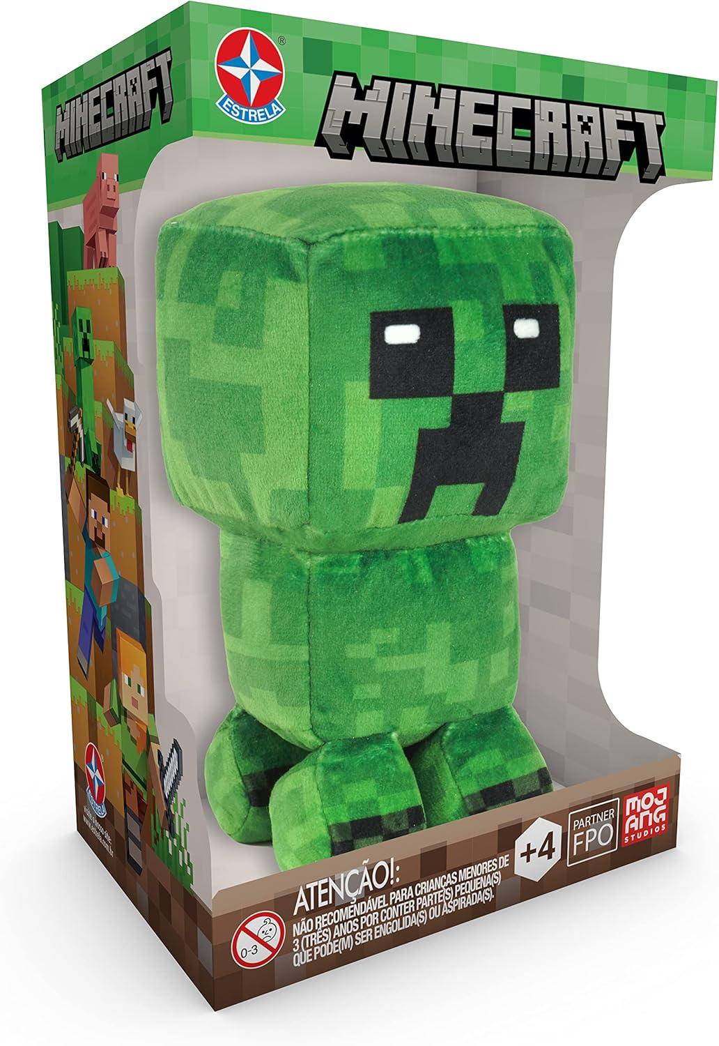 Pelúcia Creeper Minecraft