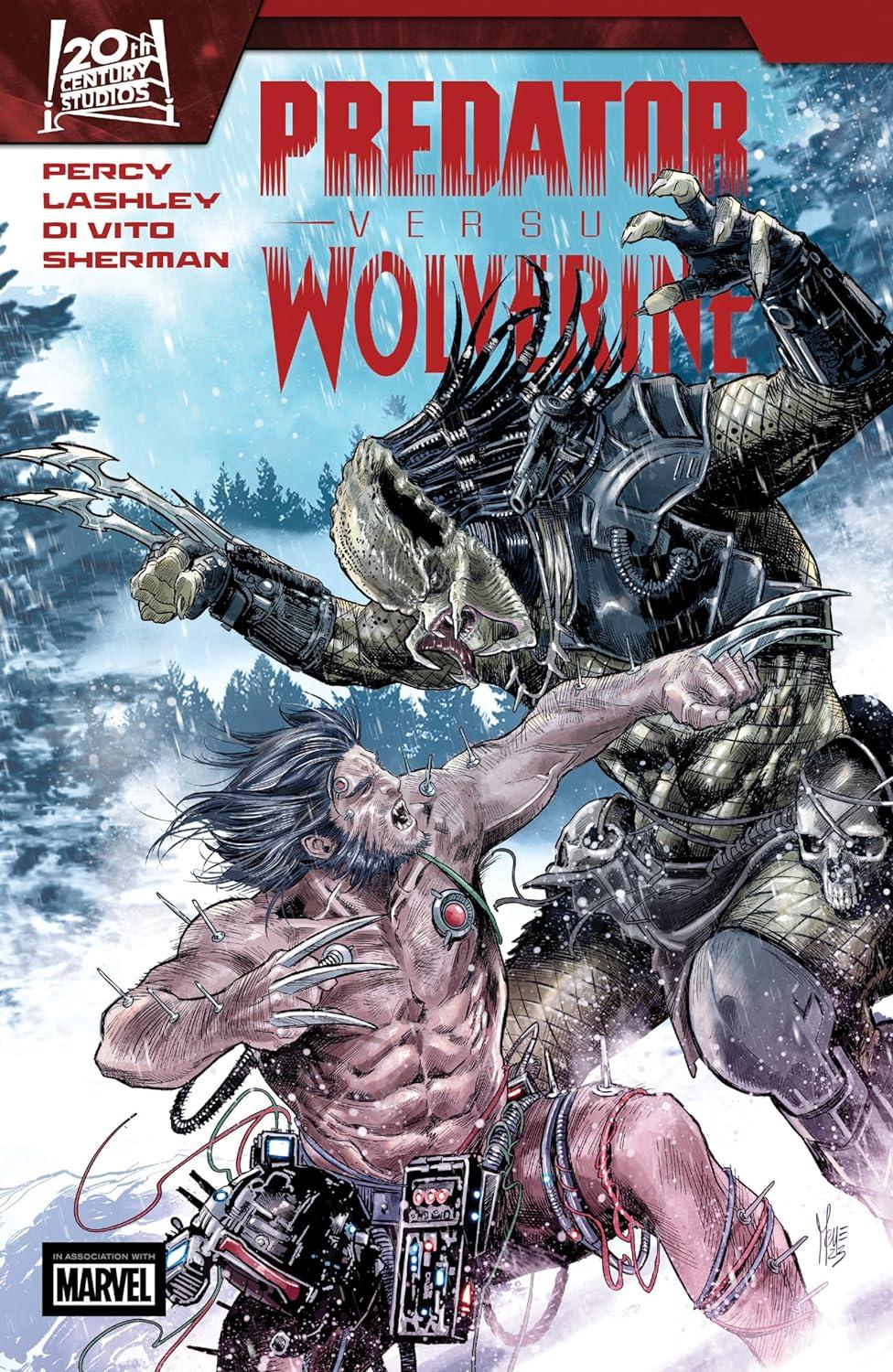 Predator vs. Wolverine: 1 Capa comum